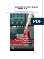 Full download book Advanced Applications Of Ionic Liquids Pdf pdf