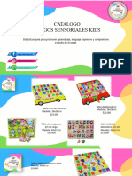 Catalogo Juegos Sensoriales Kids
