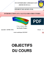 Intro Aux Calculs de Structure - 1