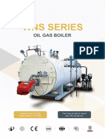 Diesel &gas Fired Steam Boiler WNS2-1.25-YQ