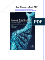 Full download book Genomic Data Sharing Pdf pdf