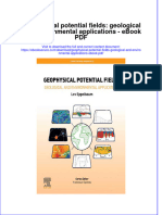 Full Download Book Geophysical Potential Fields Geological and Environmental Applications PDF