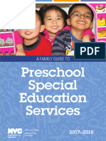 Family Guide for NYC Preschool Special Ed