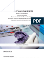 Materiales Dentales