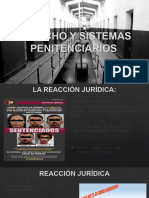 DERECHO Y SISTEMAS PENITENCIARIOS (penología- REACCIÓN jurídica escuelas tema 4