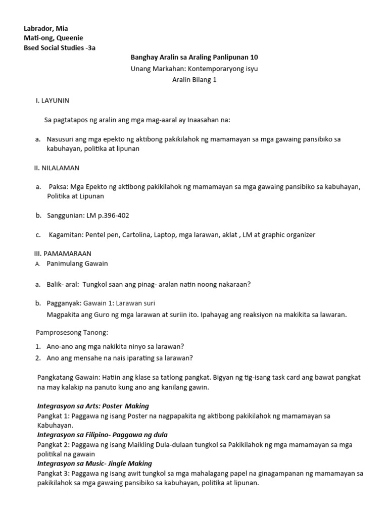 LP - Integration | PDF