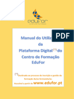 Manual Do Utilizador CFAE Edufor VF