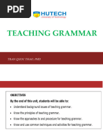 Unit 3 Teaching Grammar