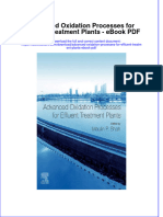 Full Download Book Advanced Oxidation Processes For Effluent Treatment Plants PDF