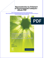 Full download book Advanced Nanomaterials For Pollutant Sensing And Environmental Catalysis Pdf pdf