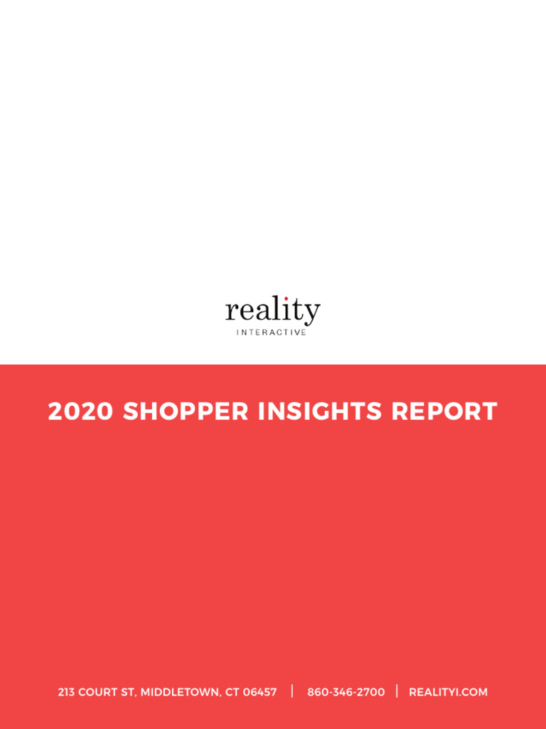 2020 Grocery Shopping Insights Report | PDF | Grocery Store | Online ...