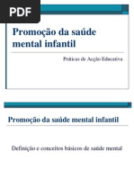 Promoção da saúde mental infantil