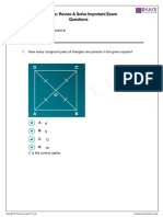 Triangles- Revise & Solve Important Exam Questions _In class