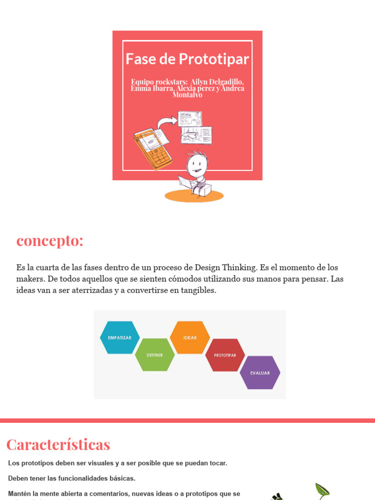 Fase de Prototipar en Design Thinking | PDF | Diseño | Informática