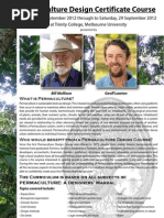 Download BILL MOLLISON - Permaculture Design Certificate Course - Melbourne - September 2012 by permaMedia SN72239863 doc pdf