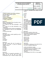 quimica 1ª série - ciclo II