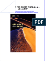 Full Download Book Grammar For Great Writing A PDF