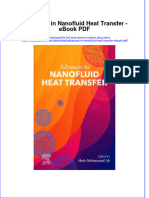Full download book Advances In Nanofluid Heat Transfer Pdf pdf