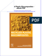 Full Download Book Recycled Plastic Biocomposites PDF