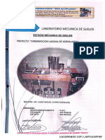 ANEXOS EMS informe tecnicoUrb Laguna de Korihuata (33 Calicatas) Analisis Quimico