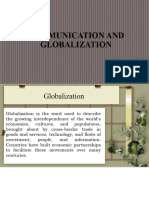 Communication and Globalization G1 Purposive Communication