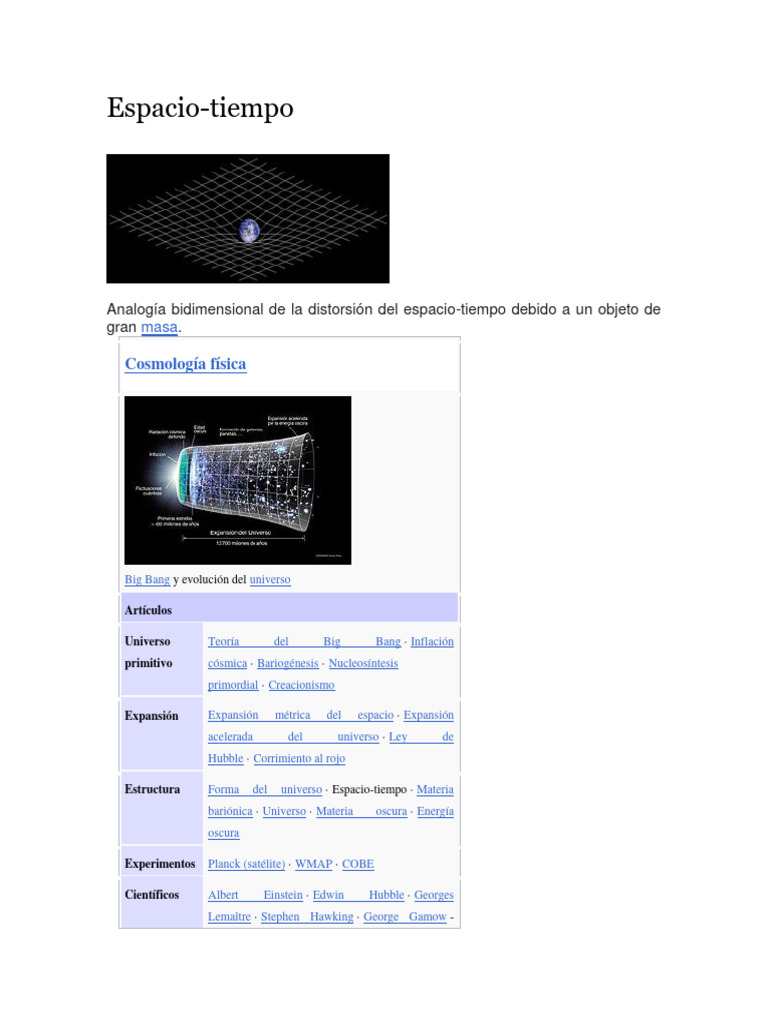Bariogénesis en el universo bidimensional | PDF | Tiempo espacial ...