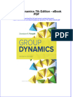 Full Download Book Group Dynamics 7Th Edition PDF