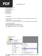 SQL Server Backup Types