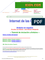 Arduino Motor de Contínua. Puente H