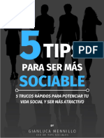 5 Tips para Ser Mas Sociable