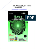 Full download book Algebra For Jee Advanced 3Rd Edition Pdf pdf