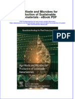 Full download book Agri Waste And Microbes For Production Of Sustainable Nanomaterials Pdf pdf