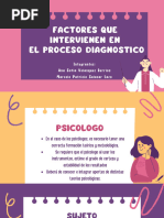 Factores Que Intervienen en El Proceso Diagnostico