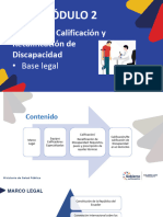 MODULO 2 Proceso de Calificación y Recalificación de Discapacidad