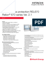 4CAE000107 REL670 Technical Summary A4