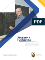 Algebra y Funciones