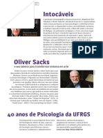 Intocáveis: 40 Anos de Psicologia Da UFRGS