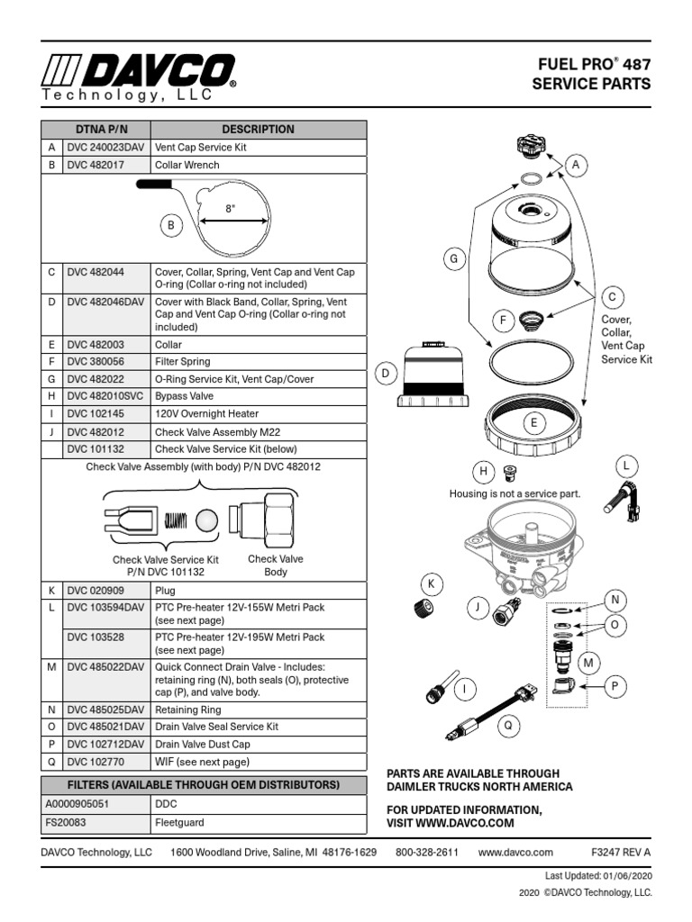 Davco 487 | PDF | Valve | Manufactured Goods