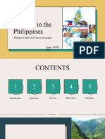 Tourism in The Philippines GROUP 3