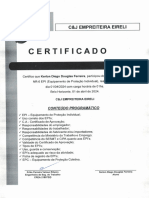 Certificado. 