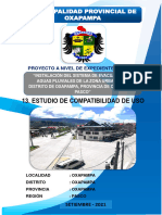 Estudio de Compatibilidad de Uso: Municipalidad Provincial de Oxapampa