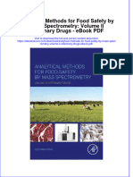 Full download book Analytical Methods For Food Safety By Mass Spectrometry Volume Ii Veterinary Drugs Pdf pdf