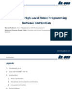 Demo3D As High Level Robot Programming Software bmPaintSim - BM