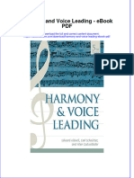 Full download book Harmony And Voice Leading Pdf pdf