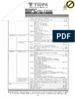 TEIN instruction manual on EDFC ACTIVE PRO  anglais