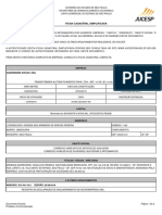 Modelo Ficha Cadastral