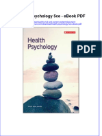 Full Download Book Health Psychology 5ce PDF