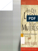 Colette Soler Lo Que Lacan Dijo de Las Mujeres