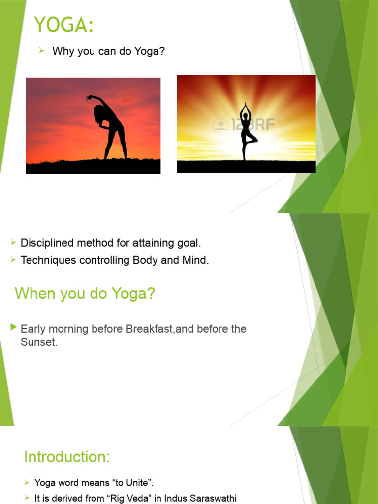 Benefits and Techniques of Yoga | PDF | Self-Improvement | Wellness