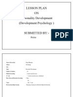 Lesson Plan Personality Development (2)